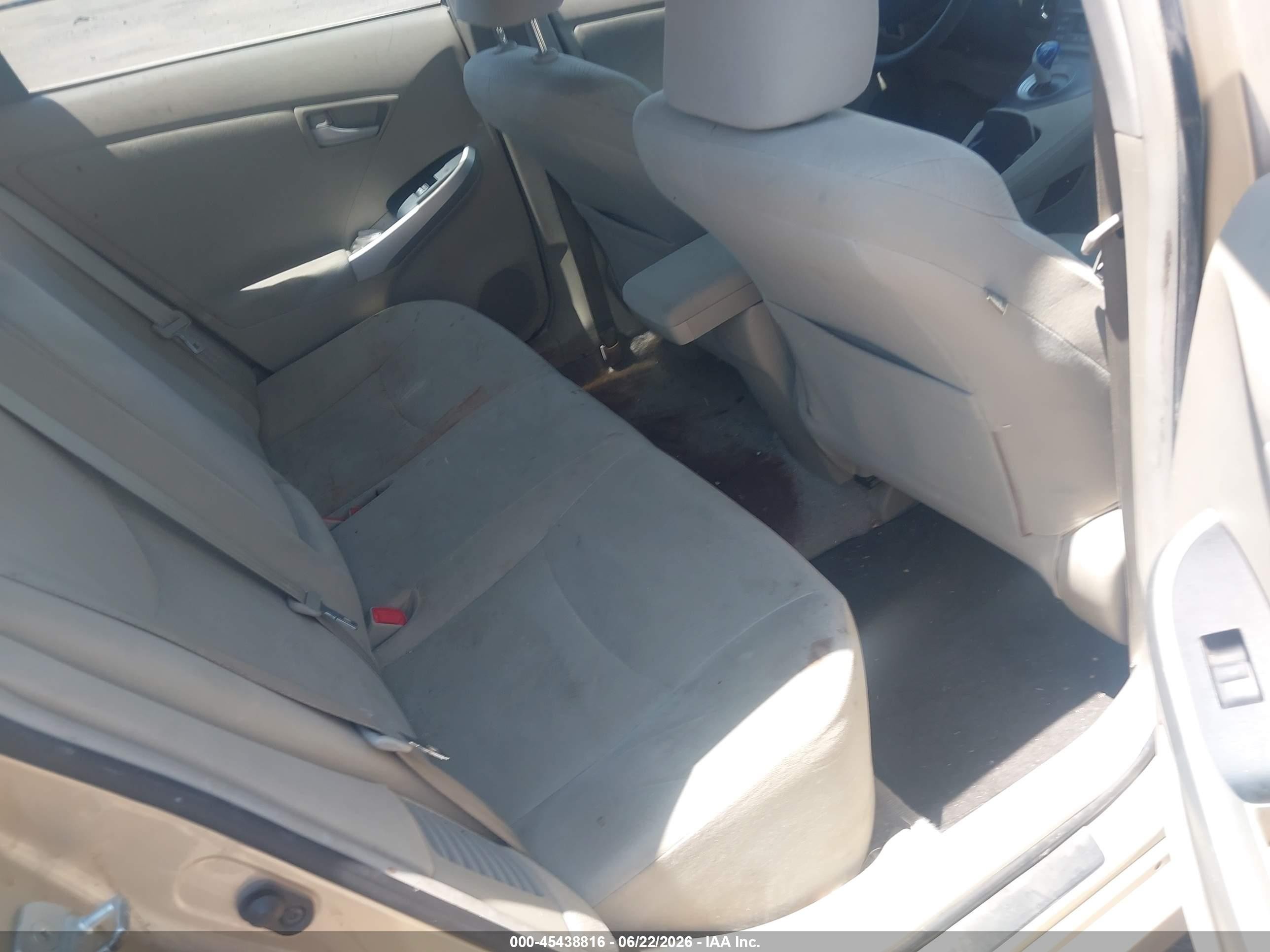 2010 Toyota Prius Ii Gold vin: JTDKN3DU3A0118599