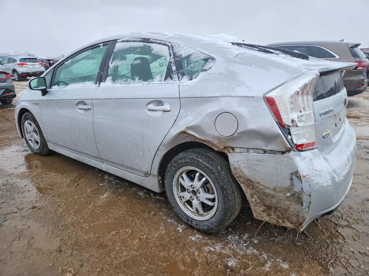 2010 Toyota Prius Ii Silver vin: JTDKN3DU3A0124810
