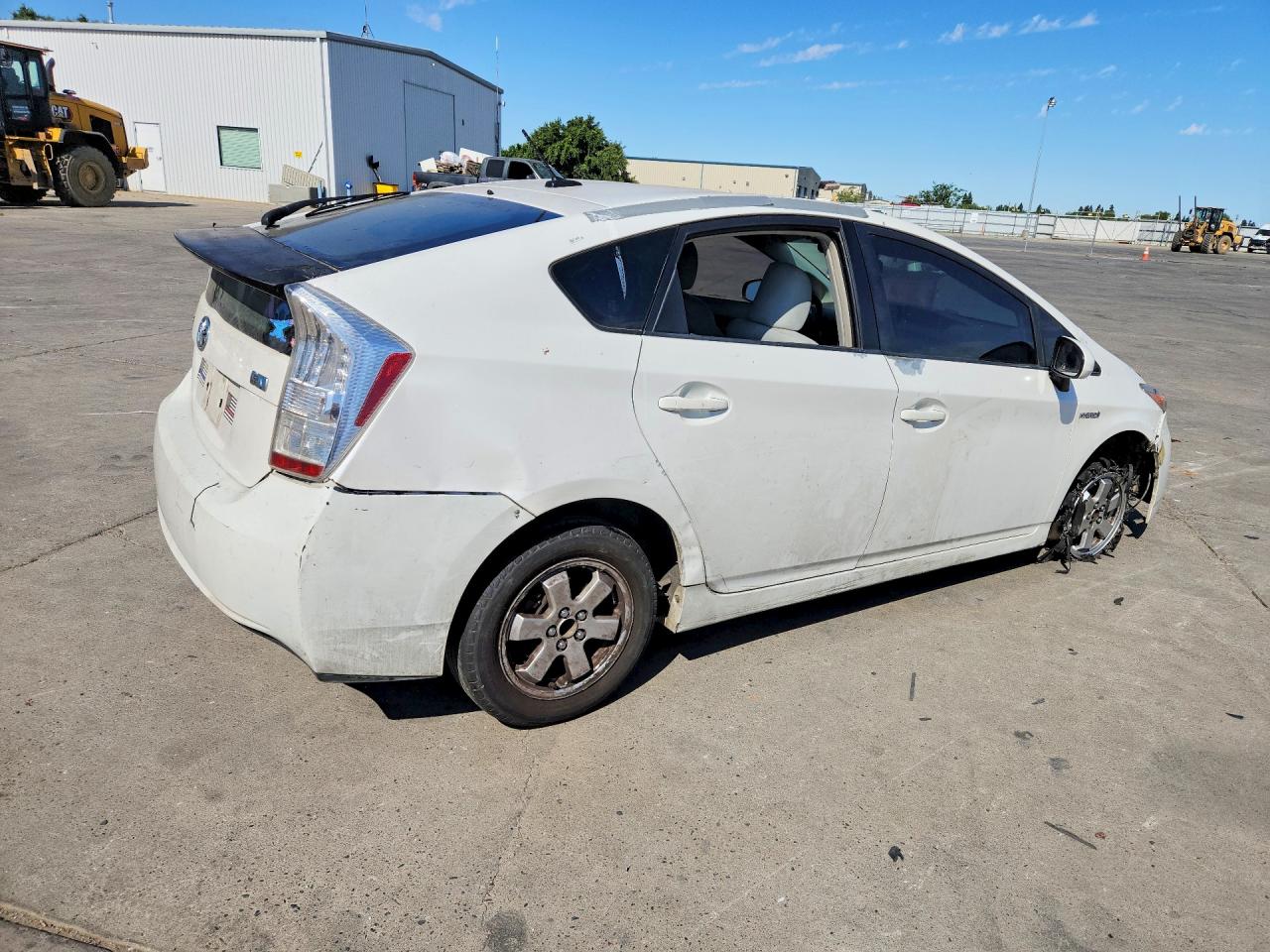 2010 Toyota Prius Ii White vin: JTDKN3DU3A0137945