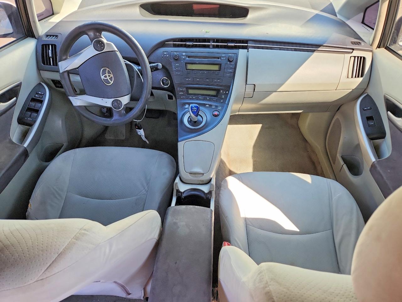 2010 Toyota Prius Ii White vin: JTDKN3DU3A0137945