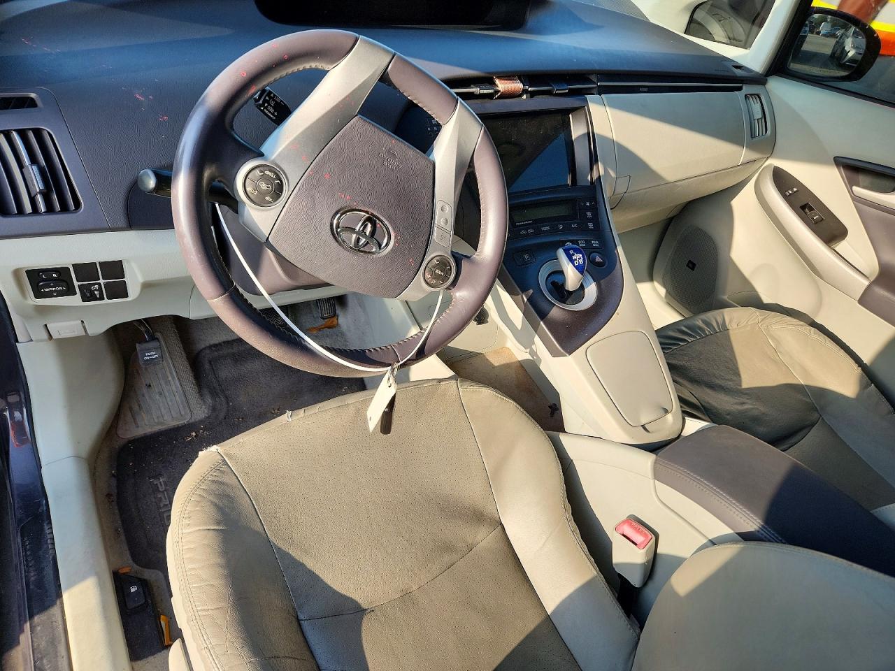 2010 Toyota Prius Iv Black vin: JTDKN3DU3A0138884