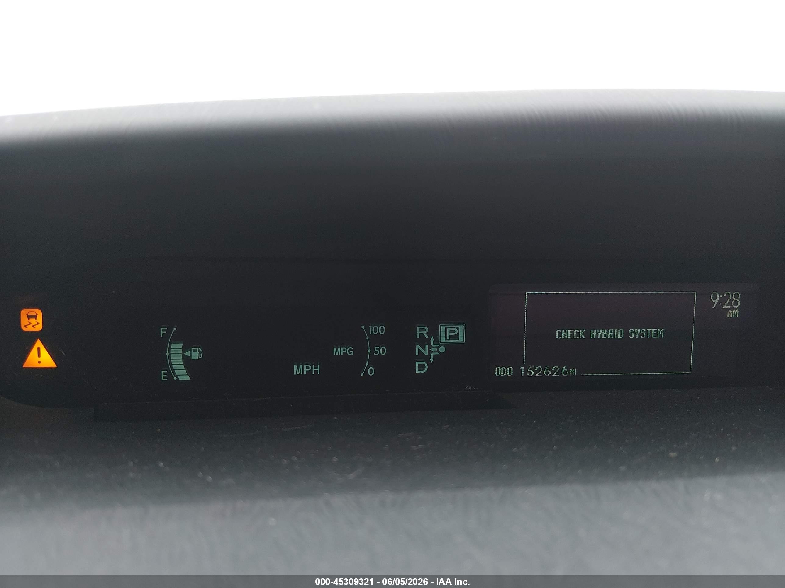 2010 Toyota Prius Iv Gray vin: JTDKN3DU3A0139890