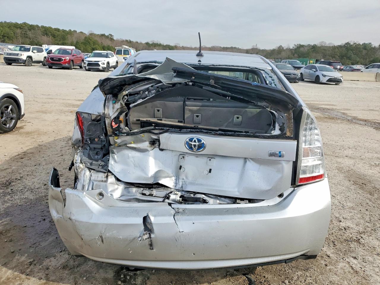 2010 Toyota Prius Iv Silver vin: JTDKN3DU3A0141736
