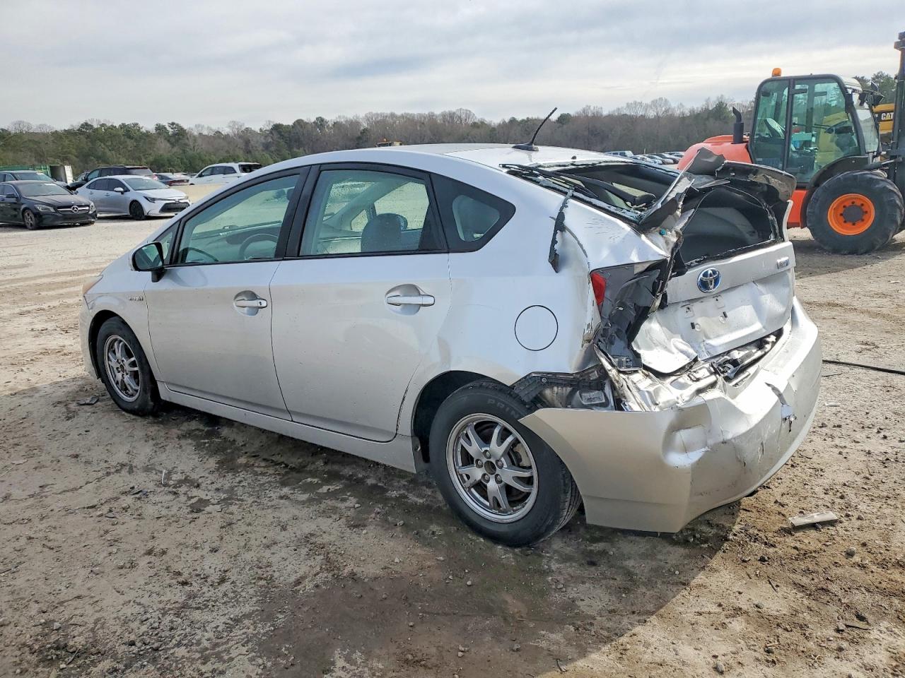 2010 Toyota Prius Iv Silver vin: JTDKN3DU3A0141736