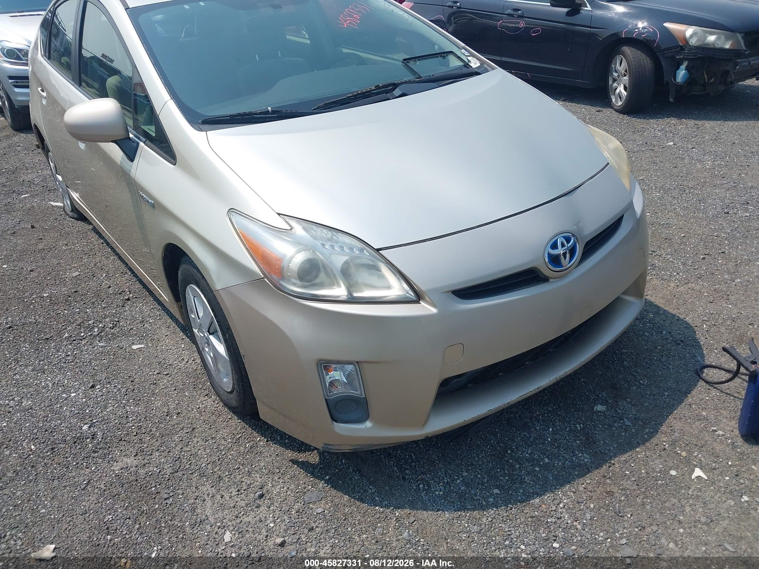 2010 Toyota Prius Ii Gold vin: JTDKN3DU3A0191438