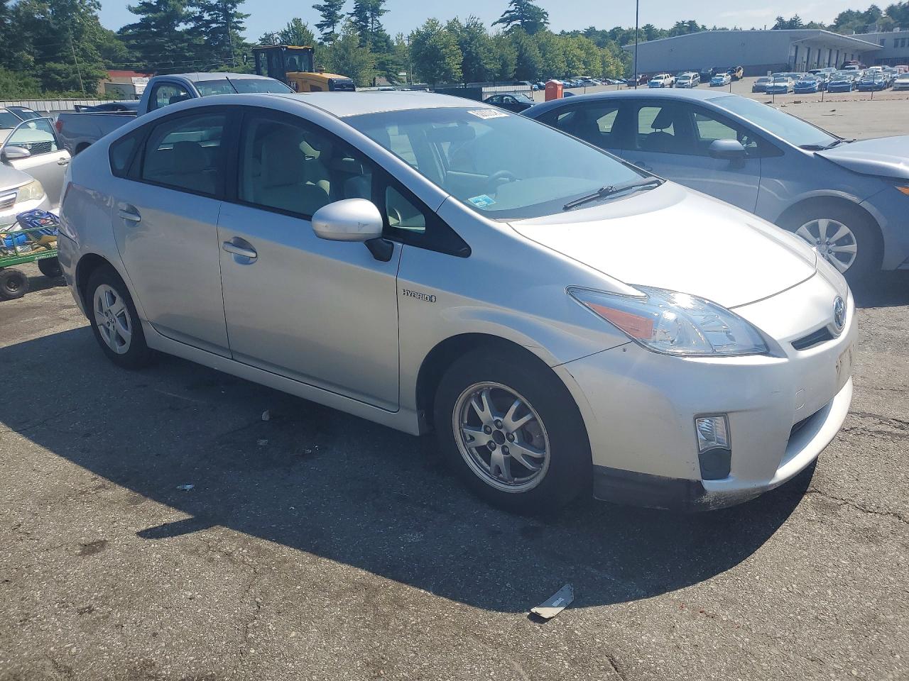 2010 Toyota Prius Ii Silver vin: JTDKN3DU3A0239262