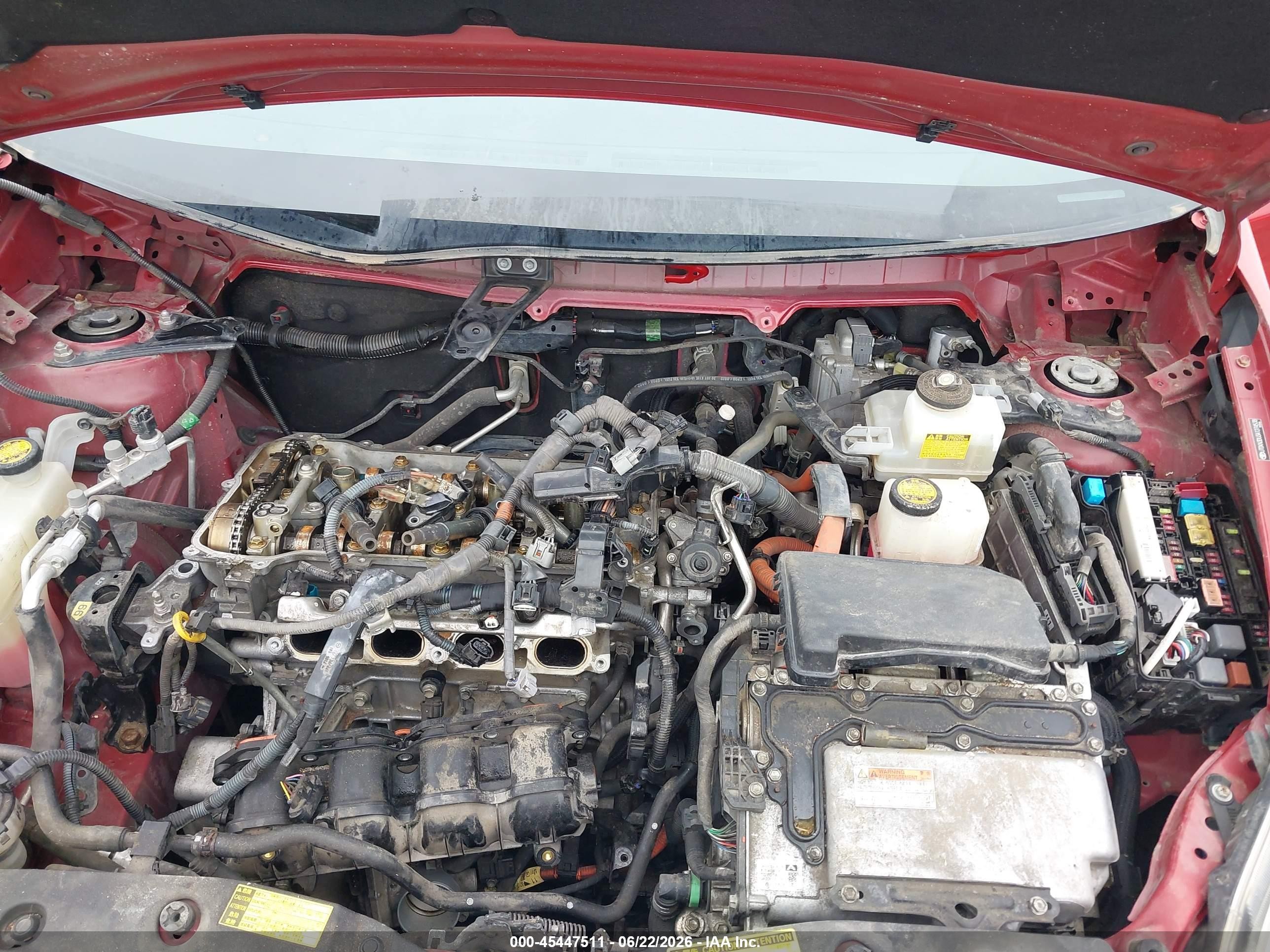 2010 Toyota Prius Ii Red vin: JTDKN3DU3A1274538