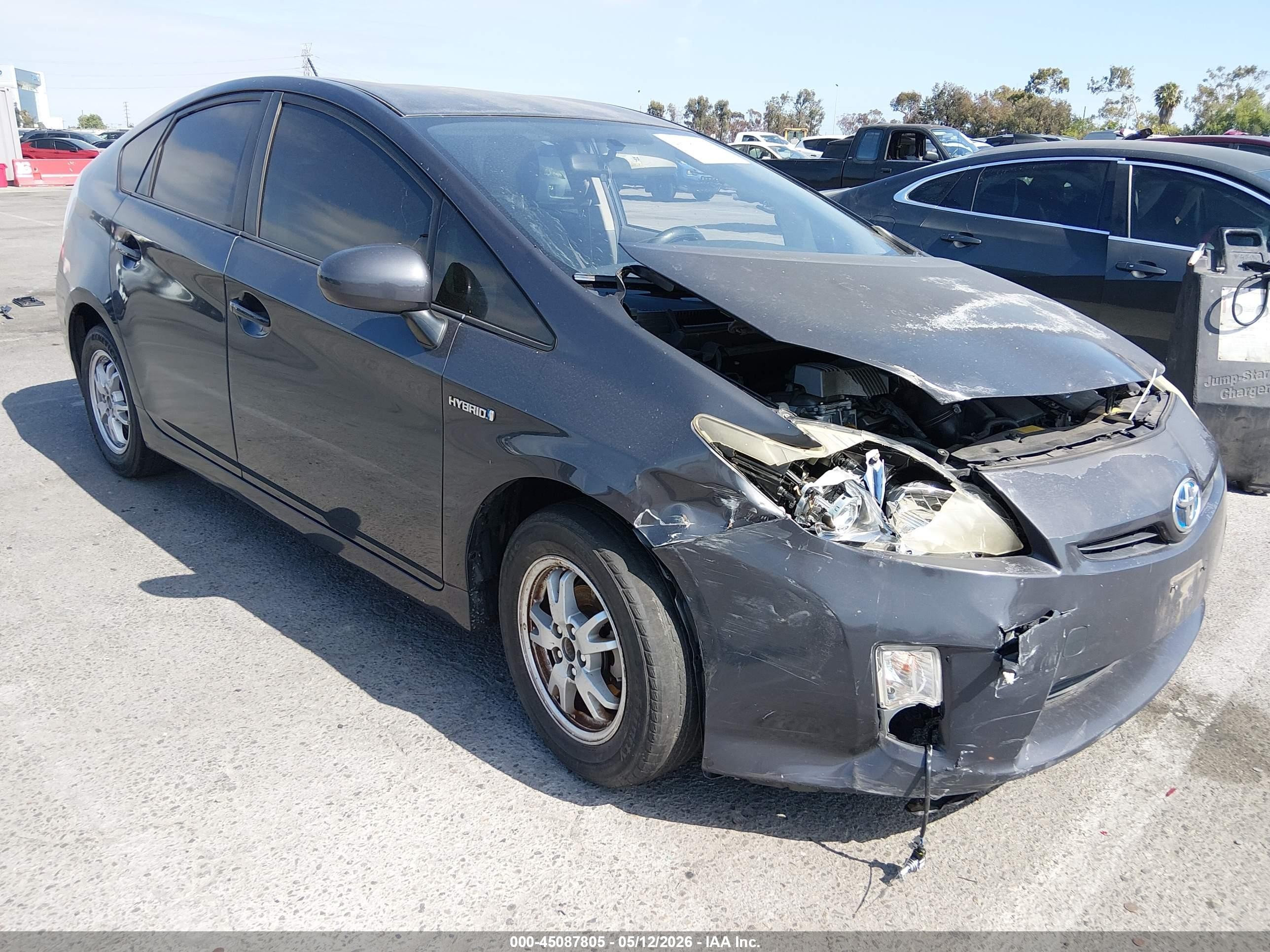 2010 Toyota Prius Ii Gray vin: JTDKN3DU3A1310941