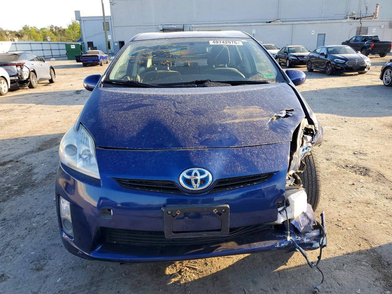 2010 Toyota Prius Ii Синий vin: JTDKN3DU3A5151329