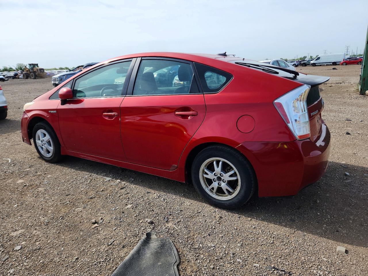 2010 Toyota Prius Ii Red vin: JTDKN3DU3A5205079