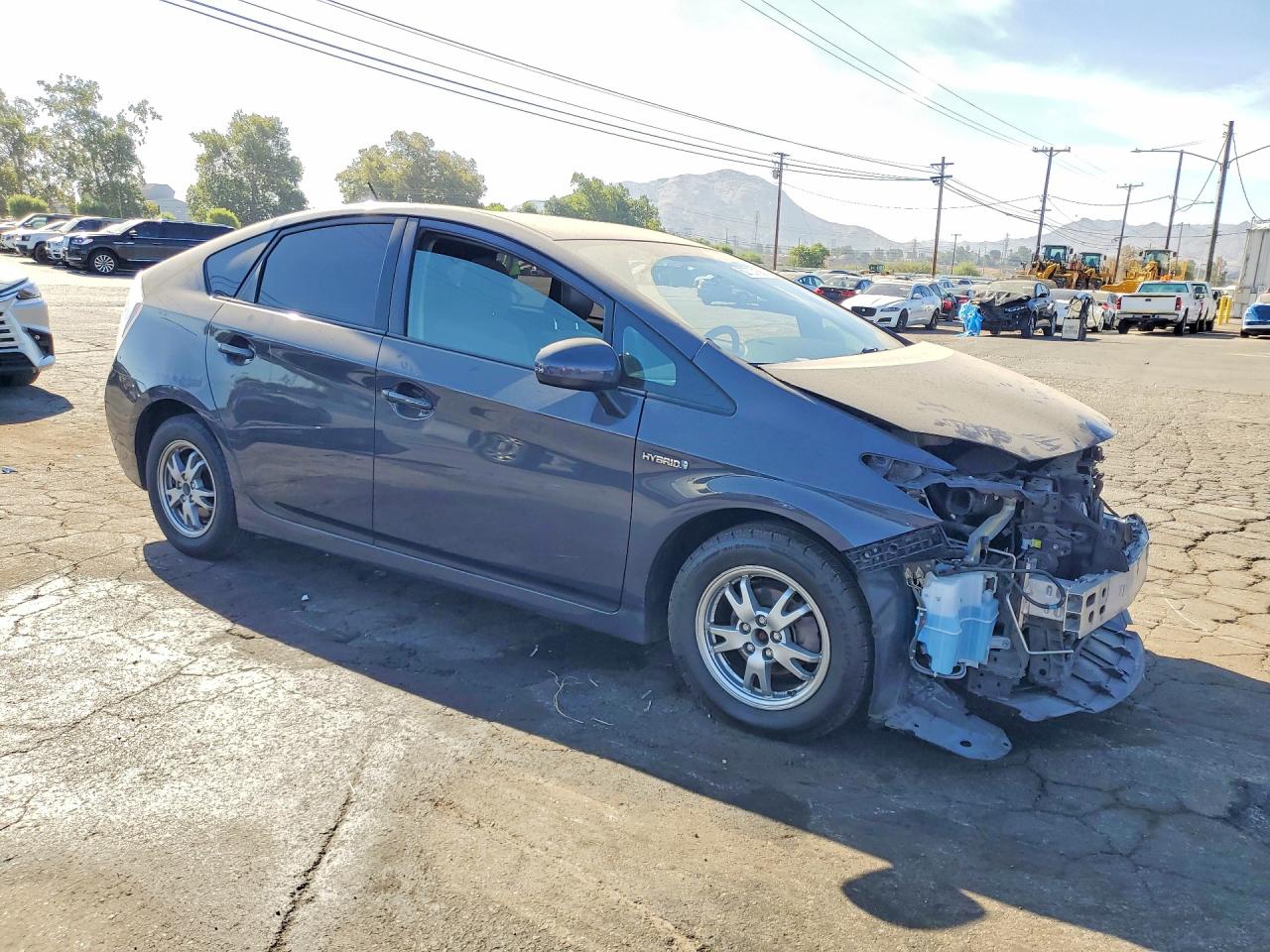 2011 Toyota Prius Two Gray vin: JTDKN3DU3B0252658