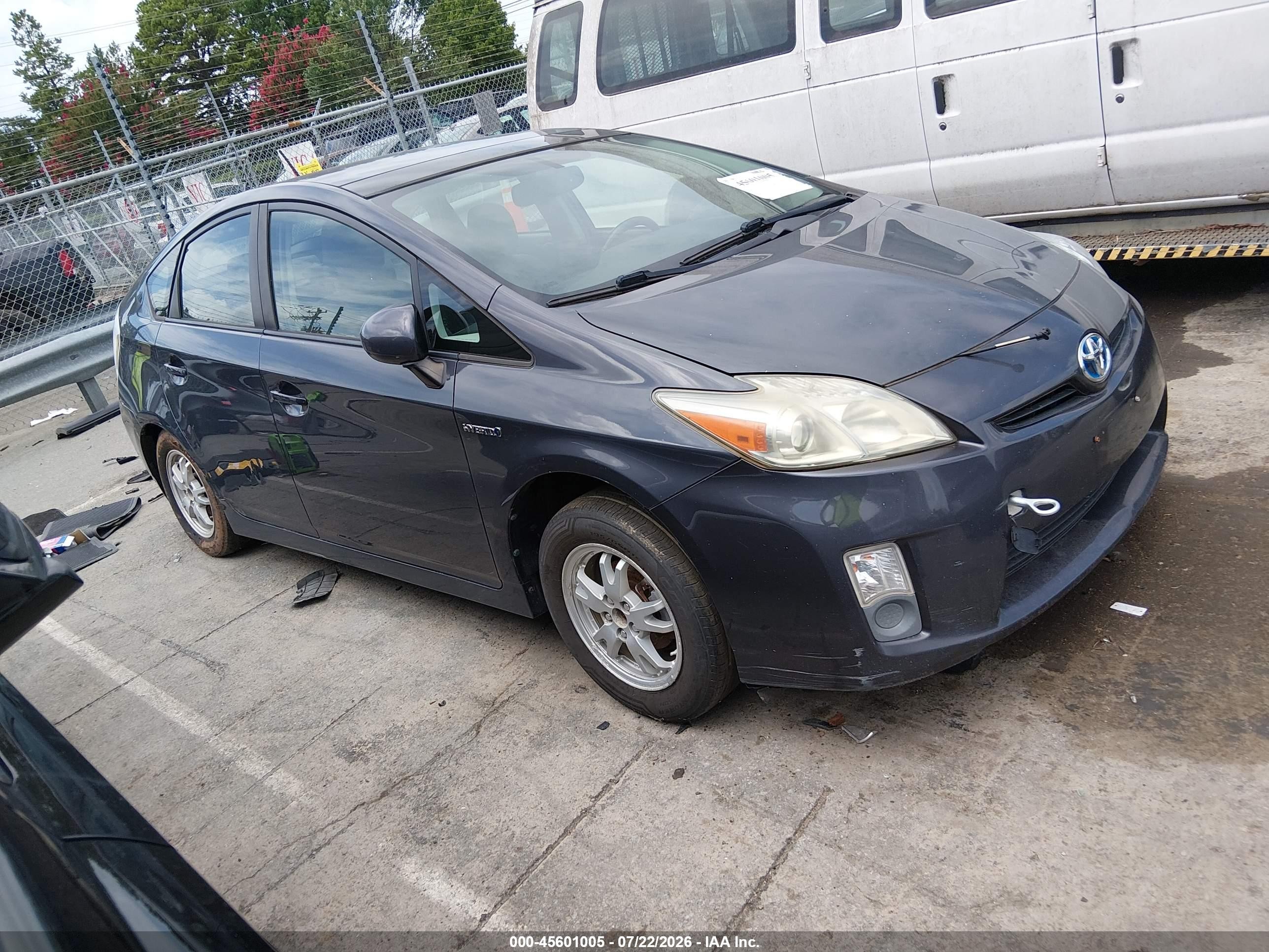 2011 Toyota Prius Four Серый vin: JTDKN3DU3B0257617