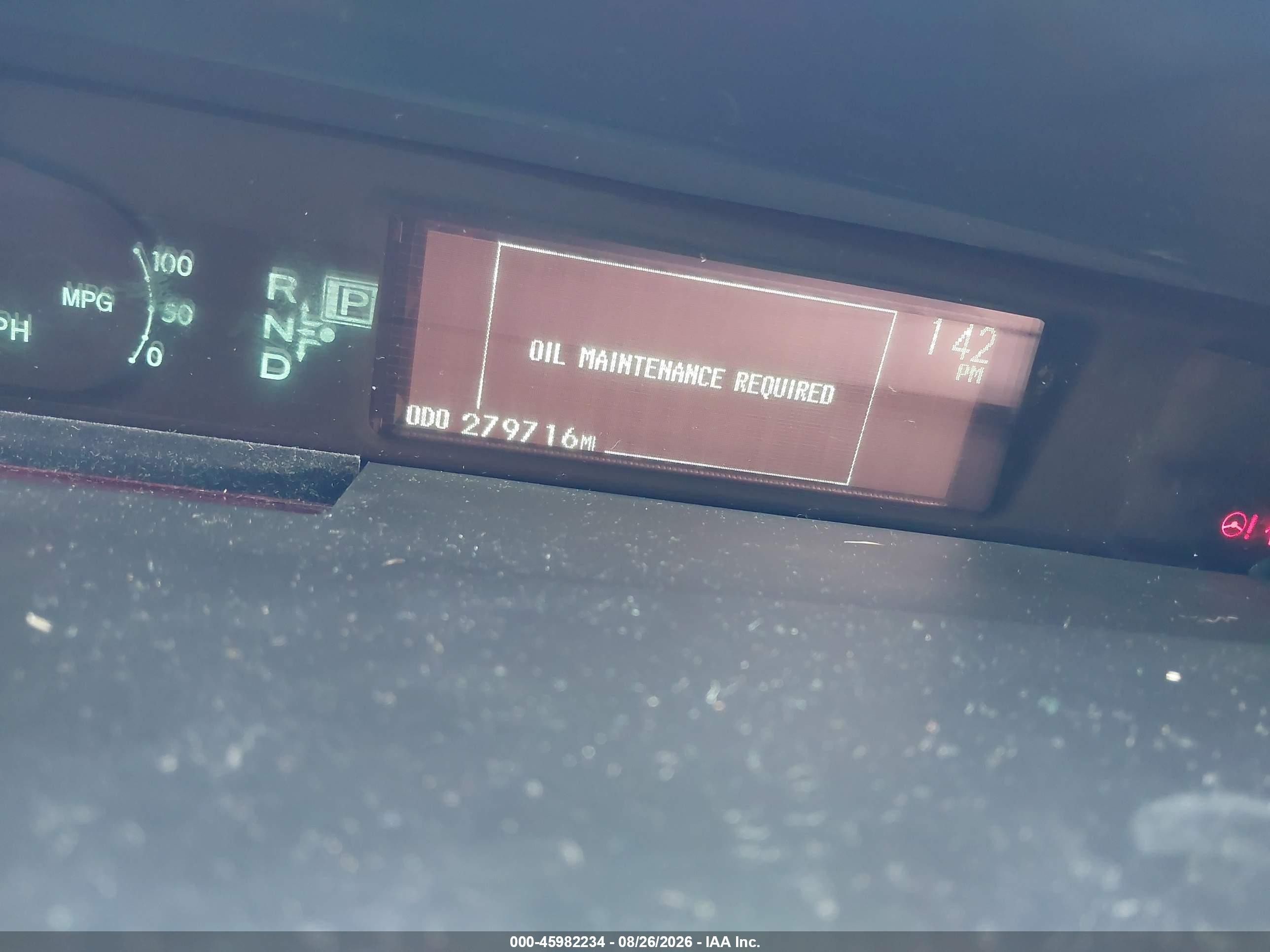 2011 Toyota Prius Two Gray vin: JTDKN3DU3B0264700