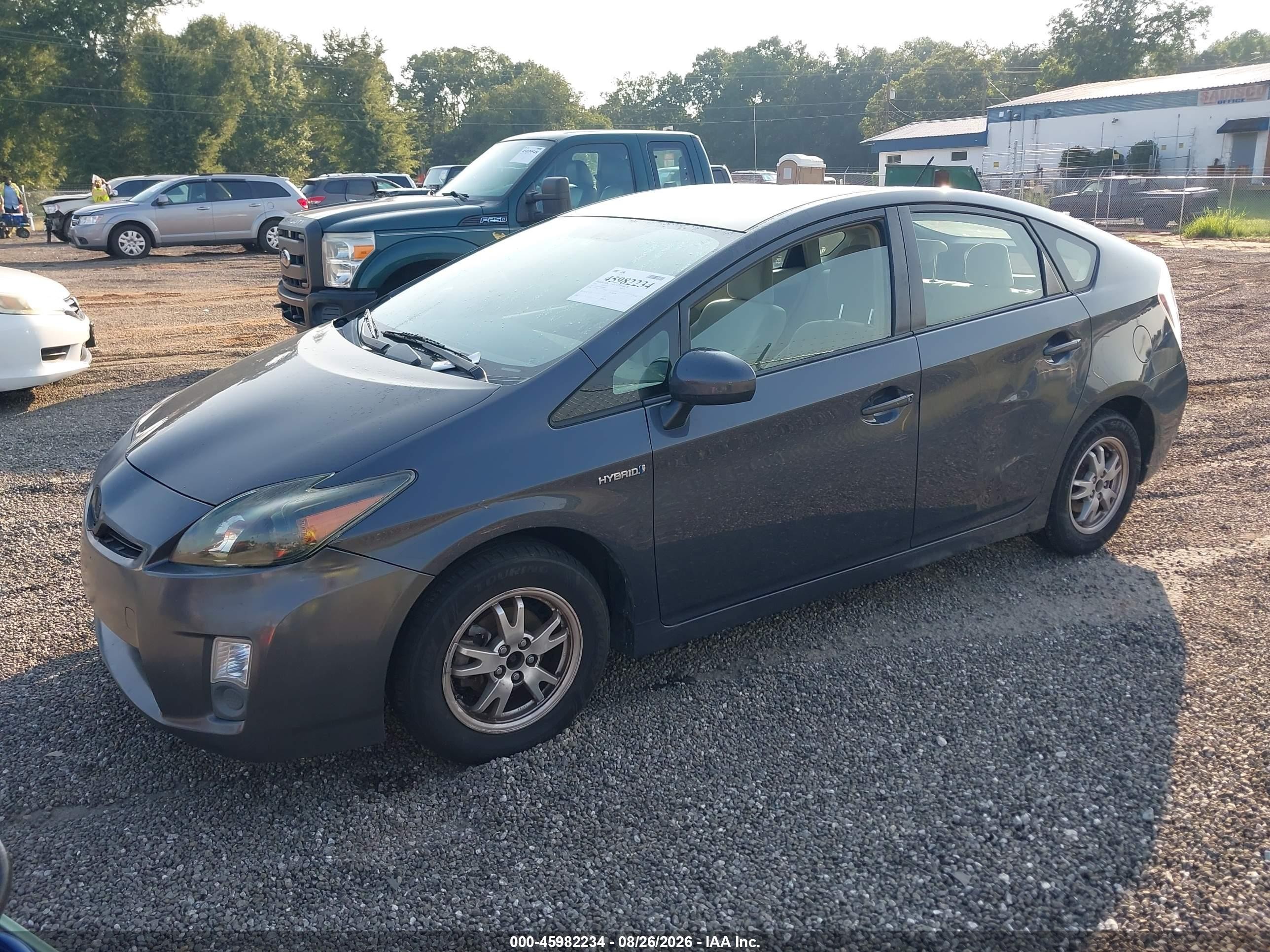 2011 Toyota Prius Two Gray vin: JTDKN3DU3B0264700