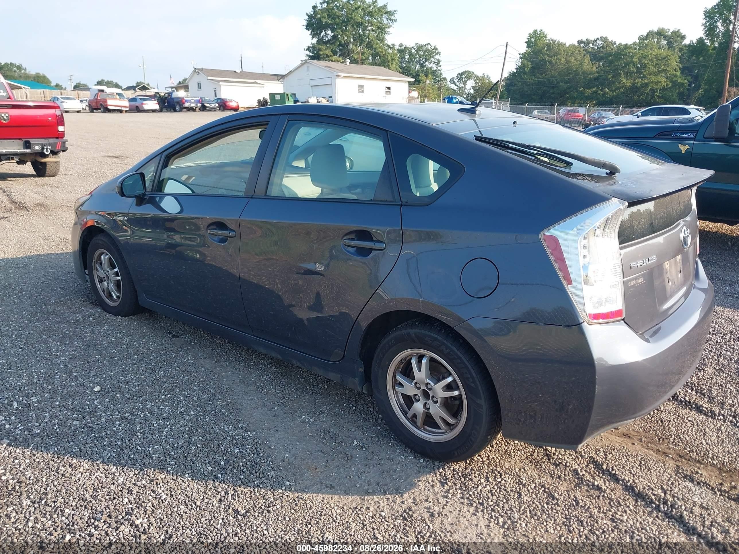 2011 Toyota Prius Two Gray vin: JTDKN3DU3B0264700