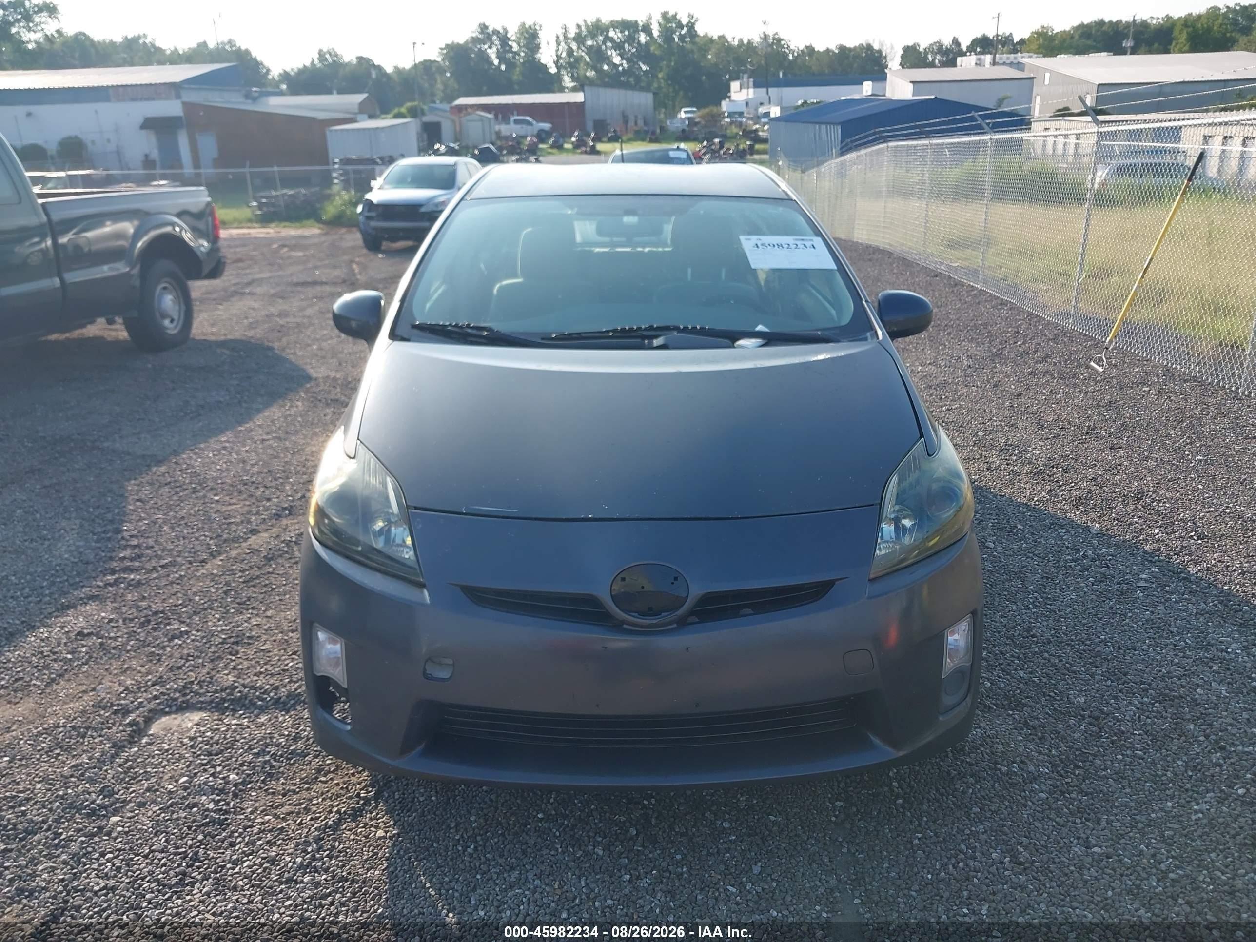 2011 Toyota Prius Two Gray vin: JTDKN3DU3B0264700