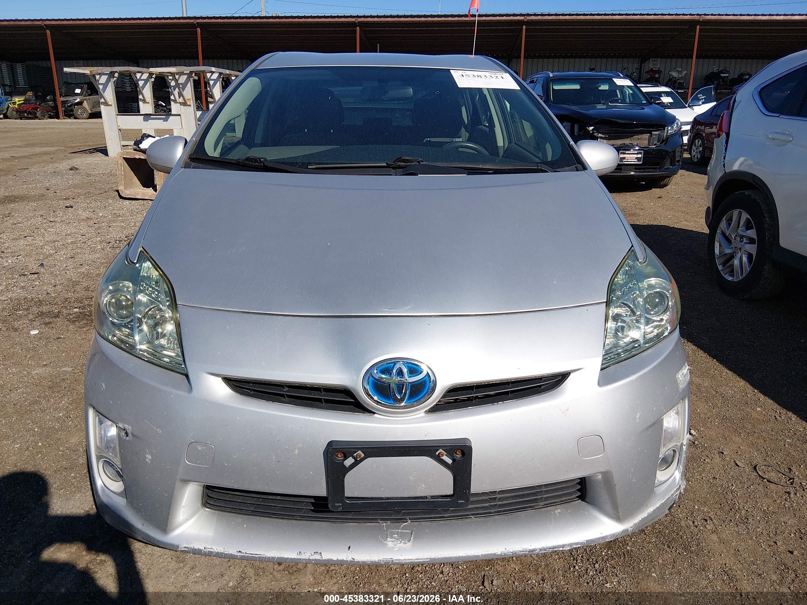 2011 Toyota Prius Three Silver vin: JTDKN3DU3B0265961