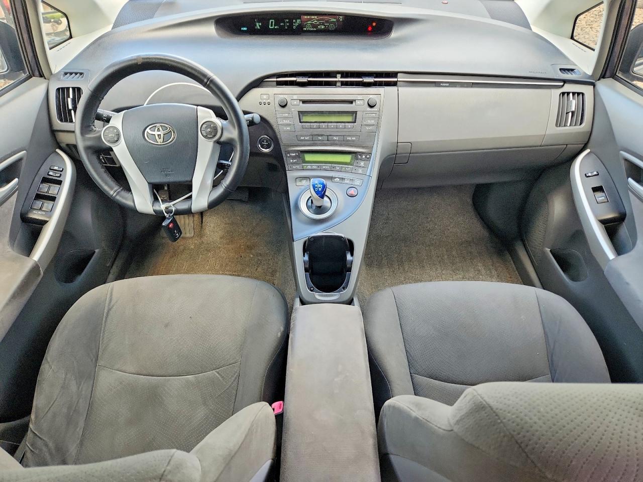2011 Toyota Prius Two Gray vin: JTDKN3DU3B0287264