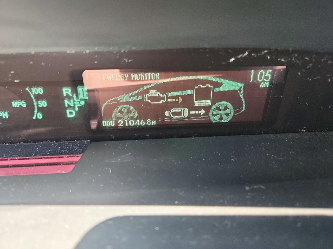 2011 Toyota Prius Two Gray vin: JTDKN3DU3B0287264