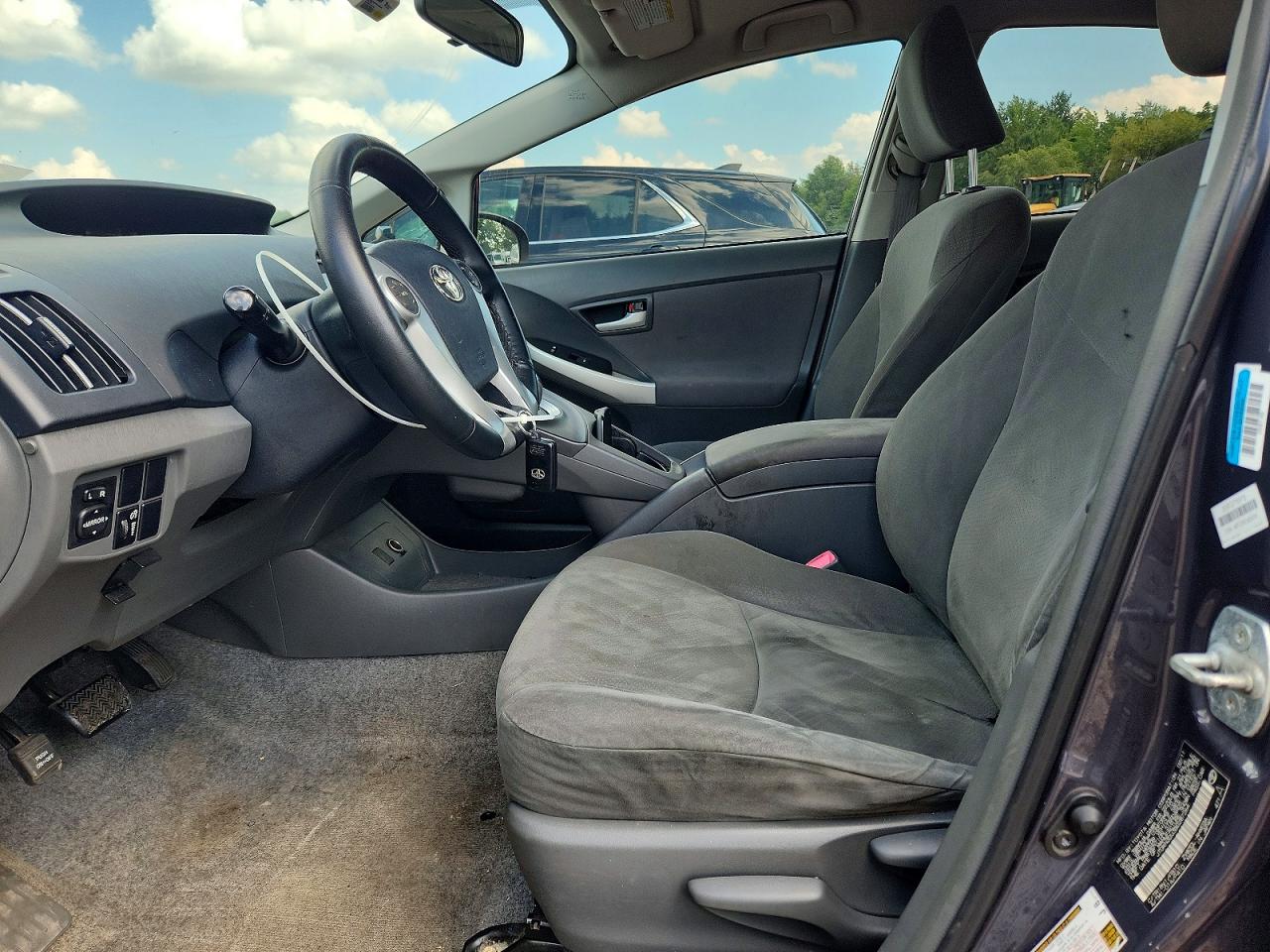 2011 Toyota Prius Two Gray vin: JTDKN3DU3B0287264