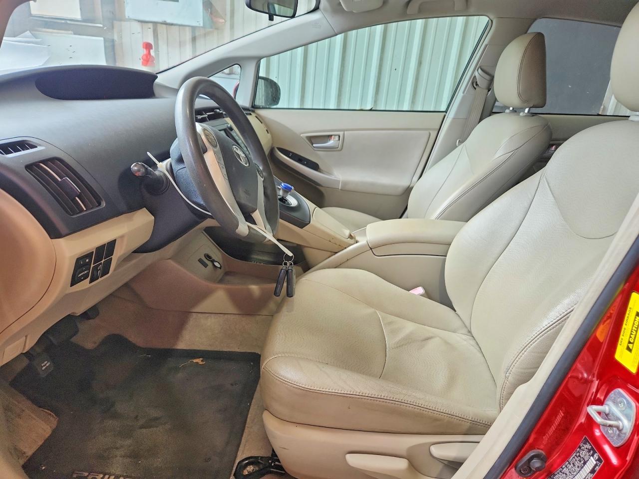 2011 Toyota Prius Three Red vin: JTDKN3DU3B0293114