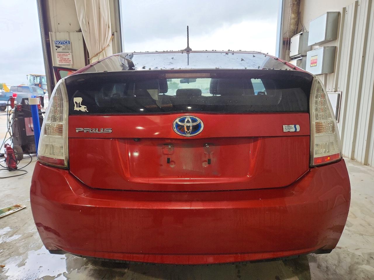 2011 Toyota Prius Three Red vin: JTDKN3DU3B0293114