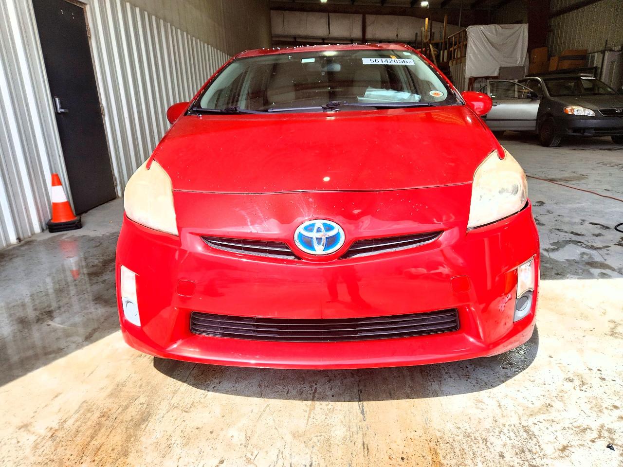 2011 Toyota Prius Three Red vin: JTDKN3DU3B0293114