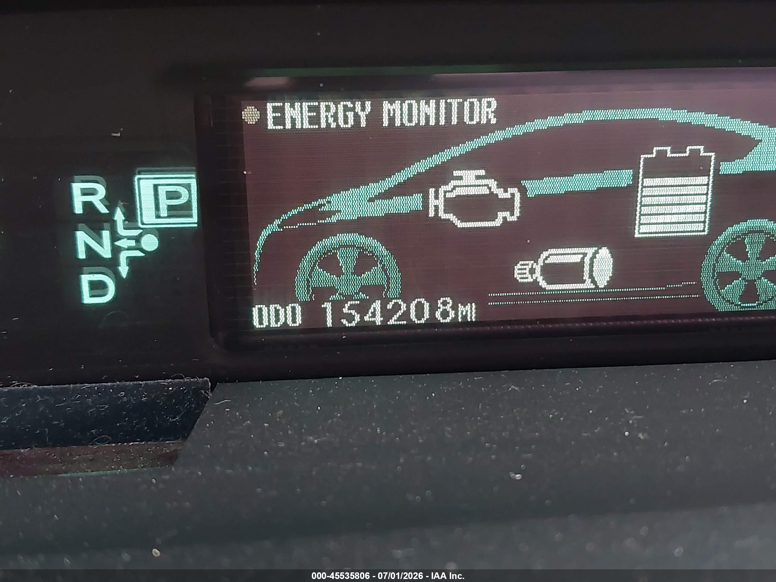 2011 Toyota Prius Three Black vin: JTDKN3DU3B0306816