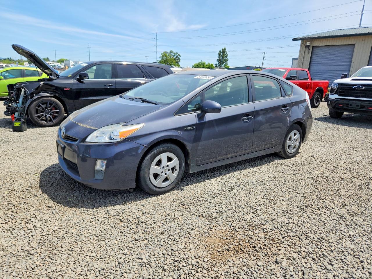 2011 Toyota Prius Two Gray vin: JTDKN3DU3B0311238