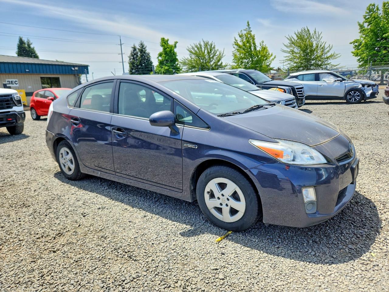 2011 Toyota Prius Two Gray vin: JTDKN3DU3B0311238