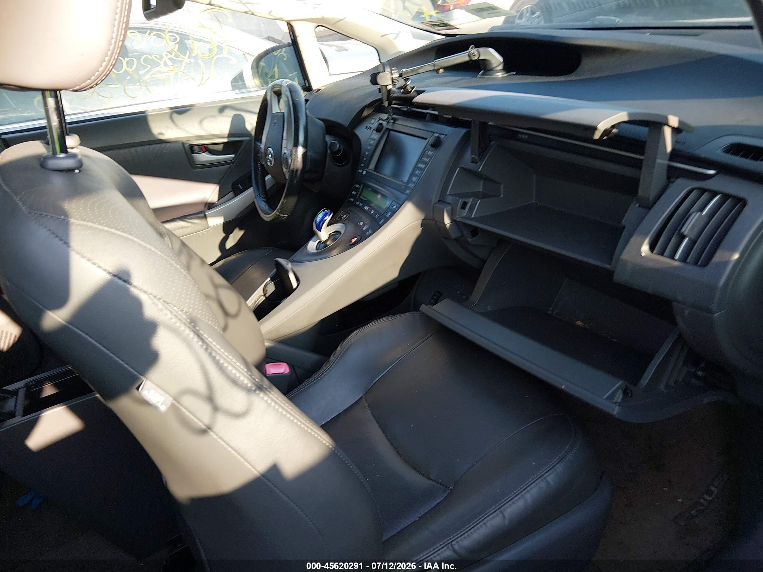 2011 Toyota Prius Four Blue vin: JTDKN3DU3B0312504
