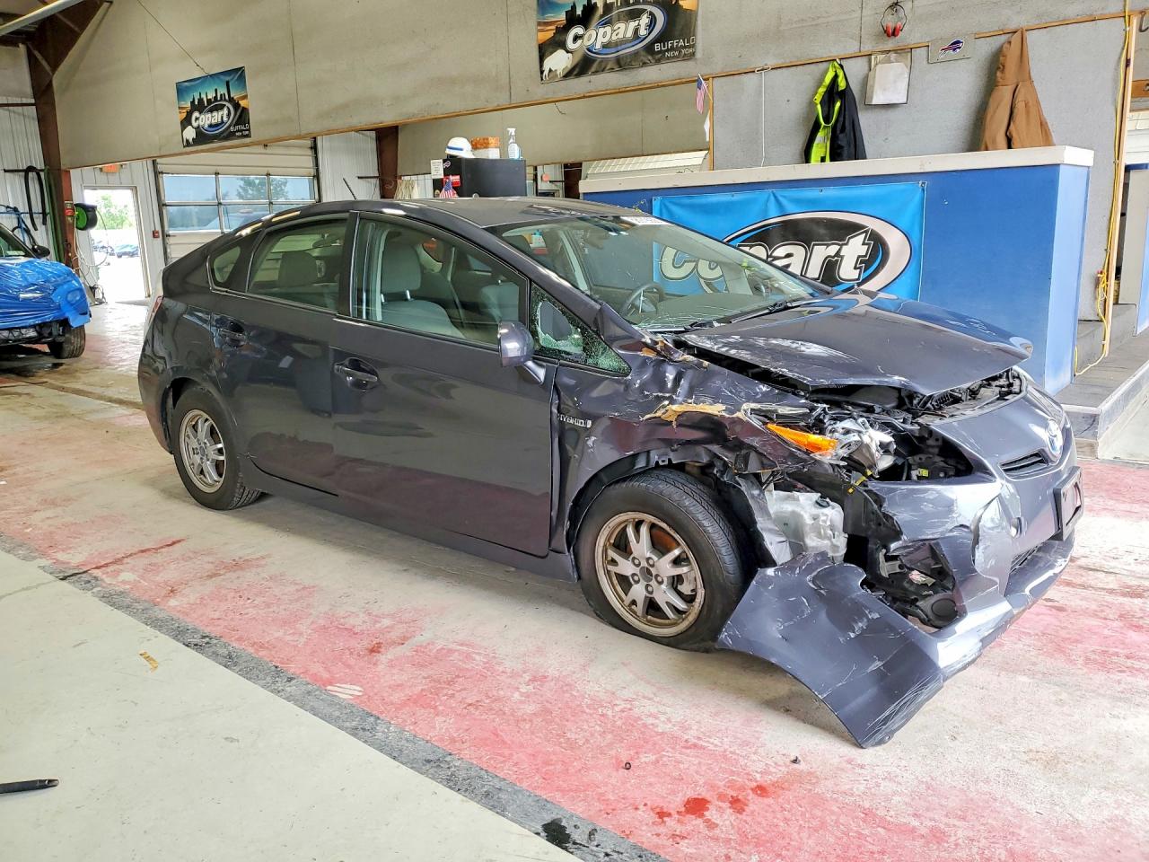 2011 Toyota Prius Three Gray vin: JTDKN3DU3B1377315
