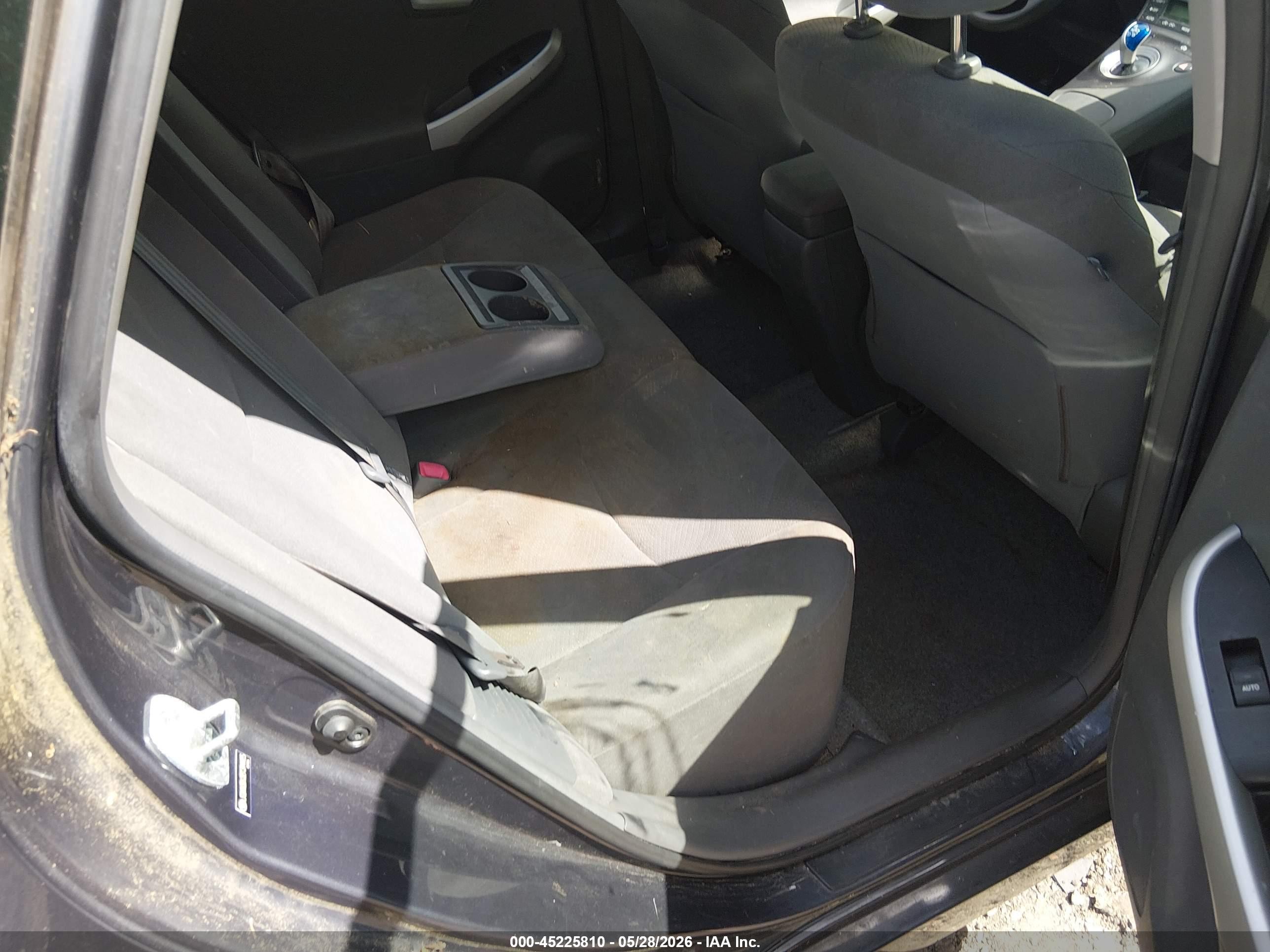 2011 Toyota Prius Two Gray vin: JTDKN3DU3B1394485