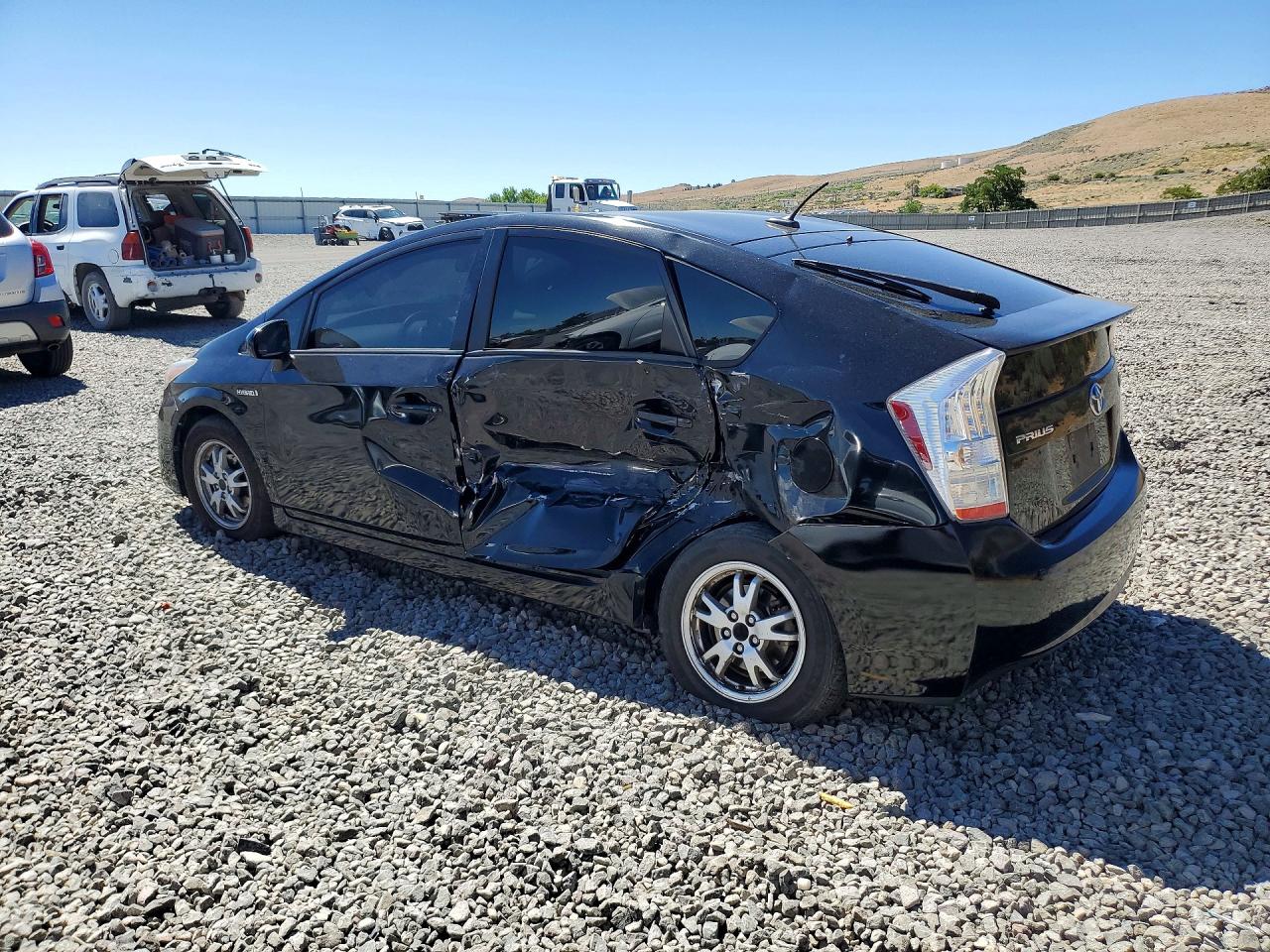 2011 Toyota Prius Two Black vin: JTDKN3DU3B1398228