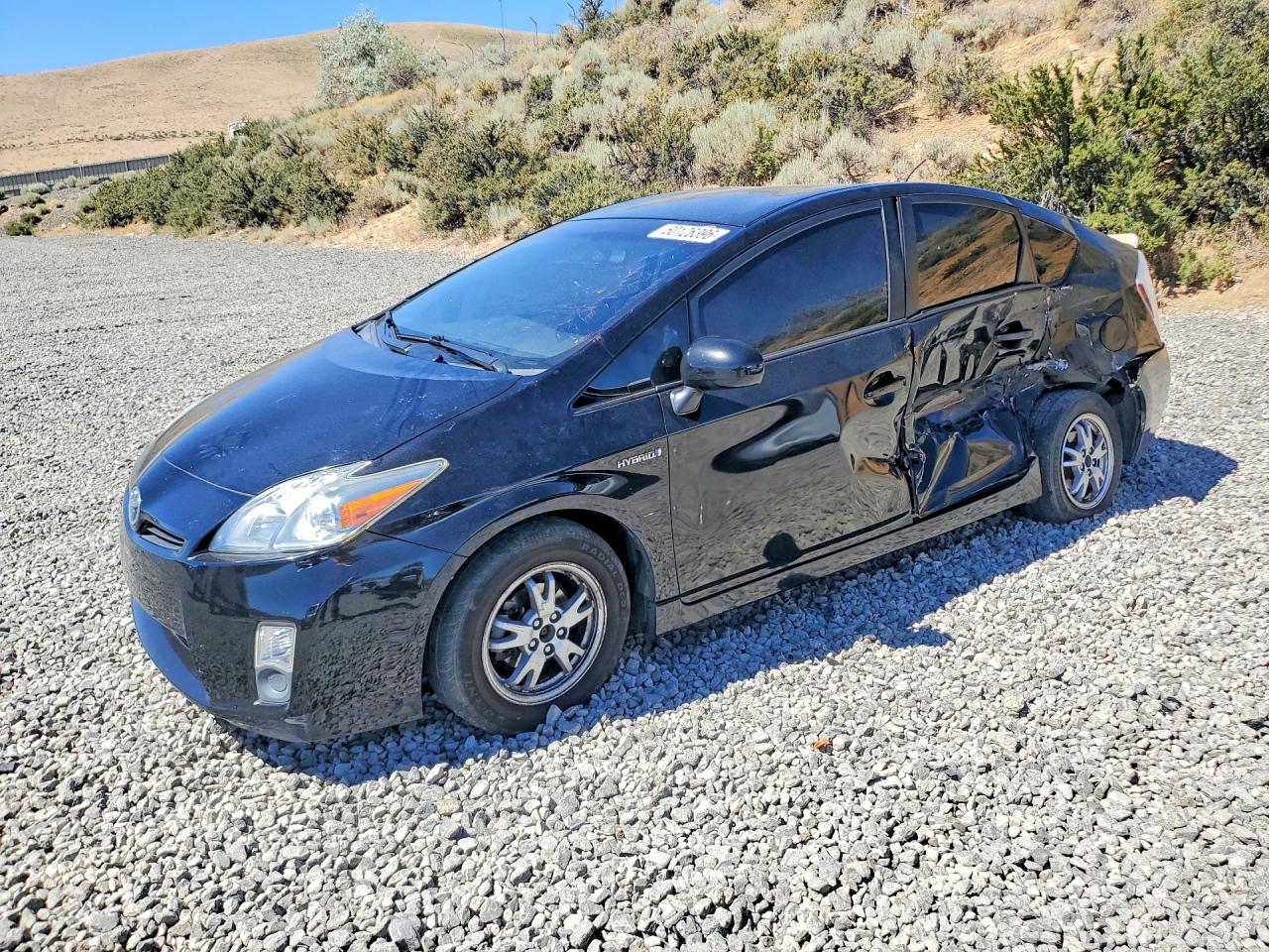 2011 Toyota Prius Two Черный vin: JTDKN3DU3B1398228