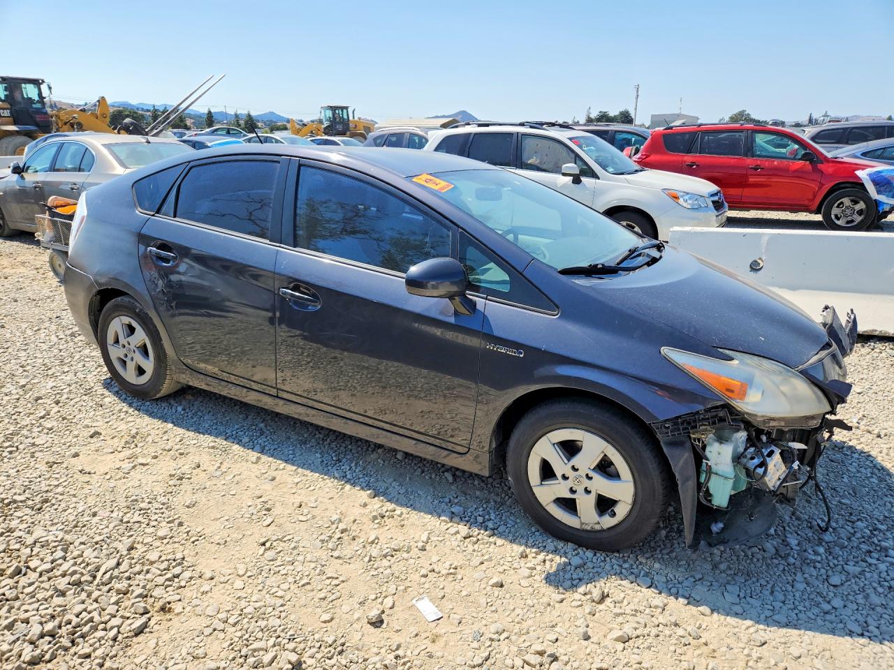 2011 Toyota Prius Two Gray vin: JTDKN3DU3B1407882