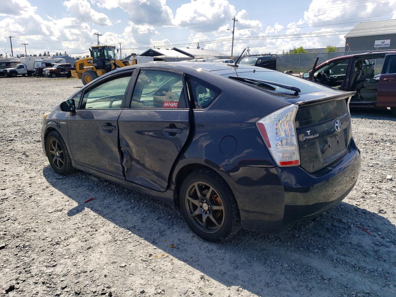 2011 Toyota Prius One Gray vin: JTDKN3DU3B1434600