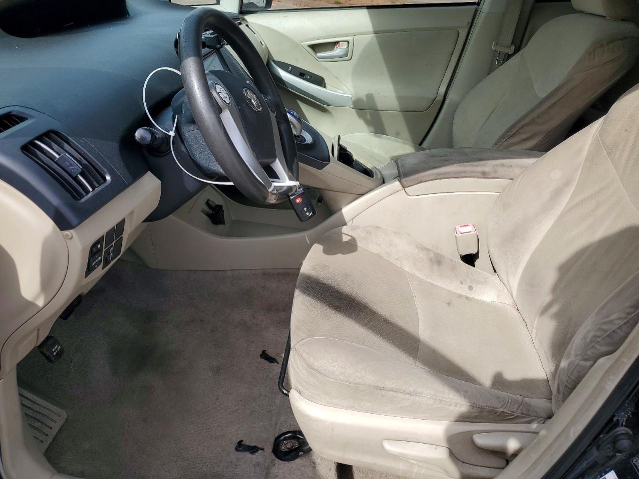 2011 Toyota Prius Two Черный vin: JTDKN3DU3B1455172