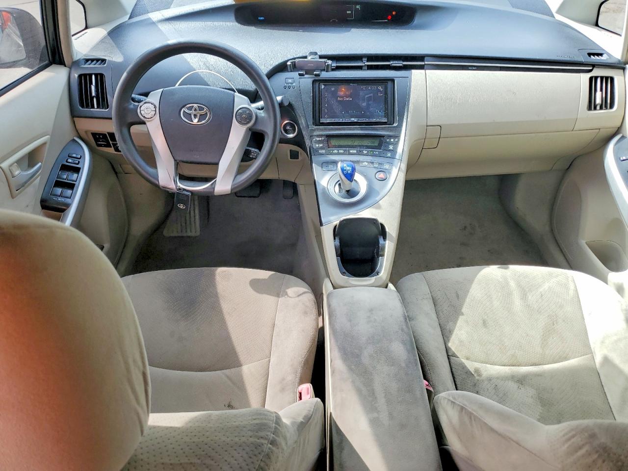 2011 Toyota Prius Two Черный vin: JTDKN3DU3B1455172