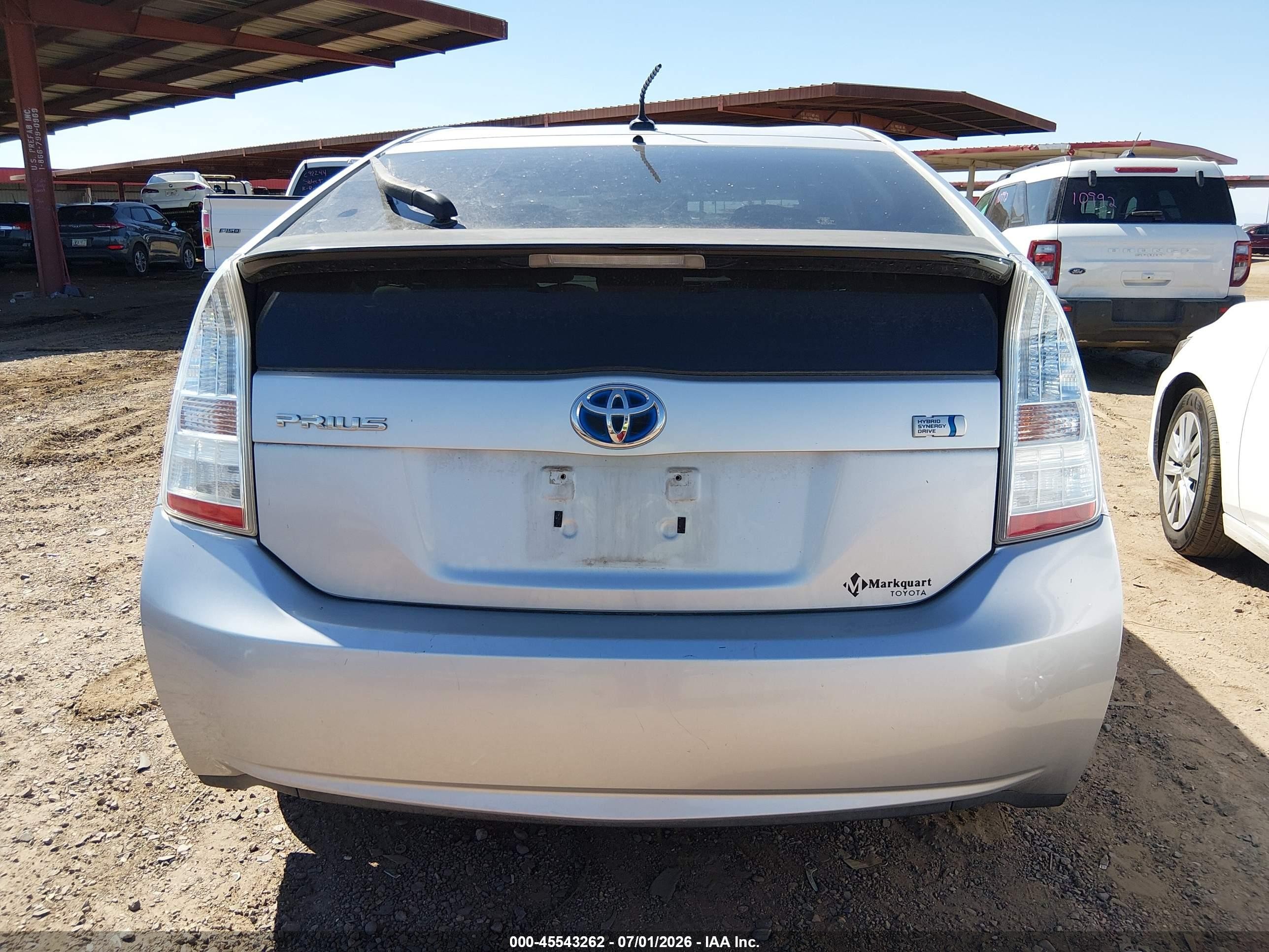 2011 Toyota Prius Two Silver vin: JTDKN3DU3B1474241