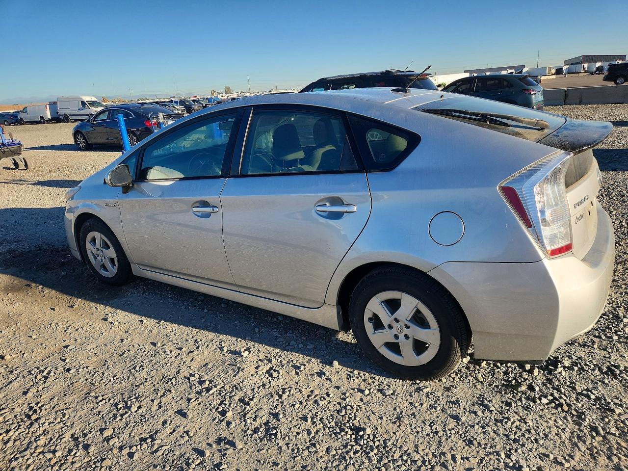 2011 Toyota Prius Three Silver vin: JTDKN3DU3B1477446