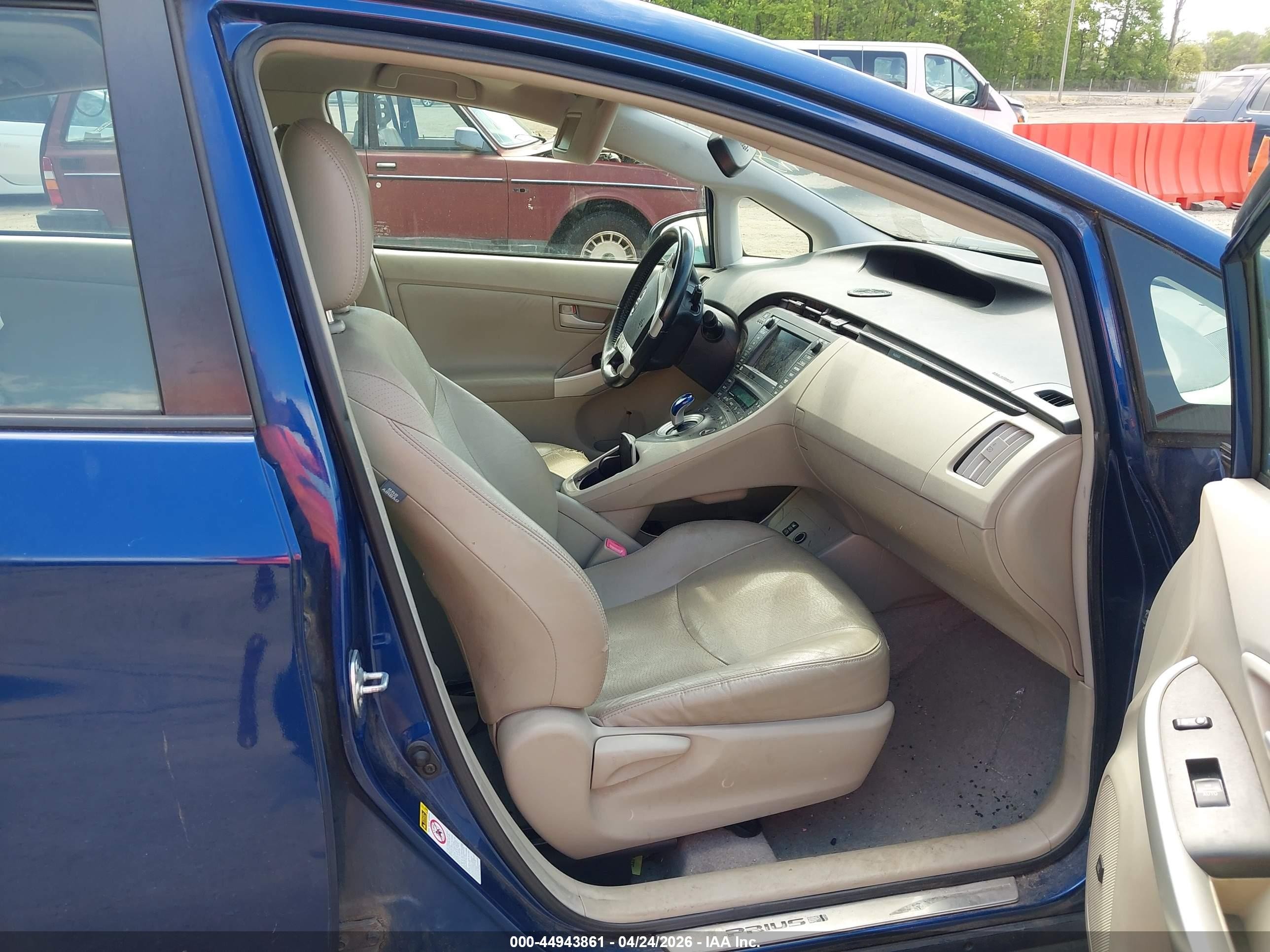 2011 Toyota Prius Blue vin: JTDKN3DU3B5312456