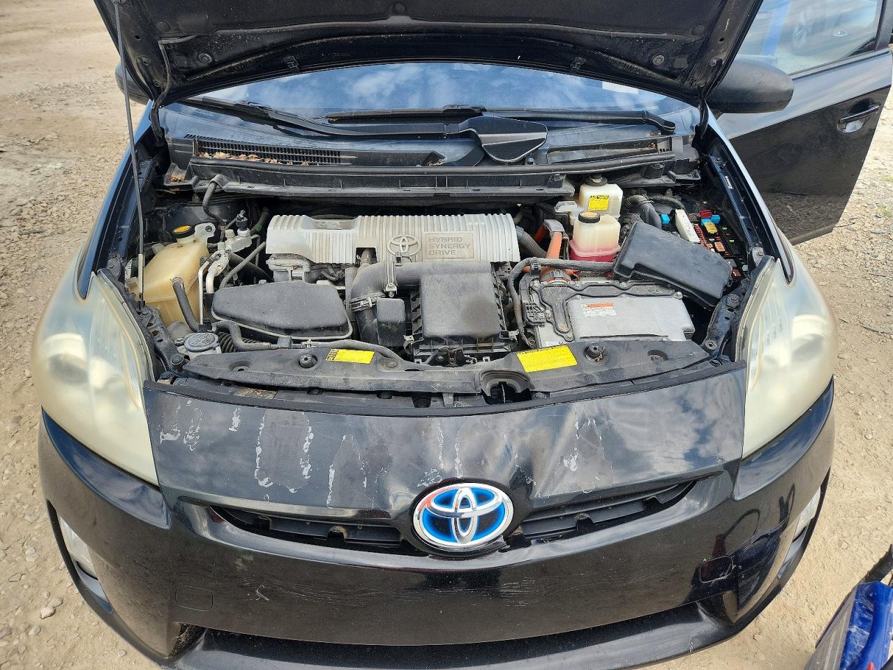 2011 Toyota Prius Four Black vin: JTDKN3DU3B5337308