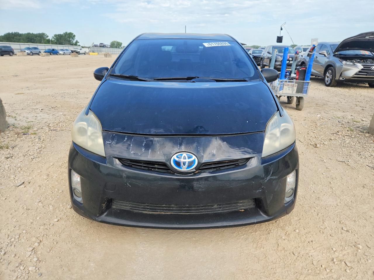 2011 Toyota Prius Four Black vin: JTDKN3DU3B5337308