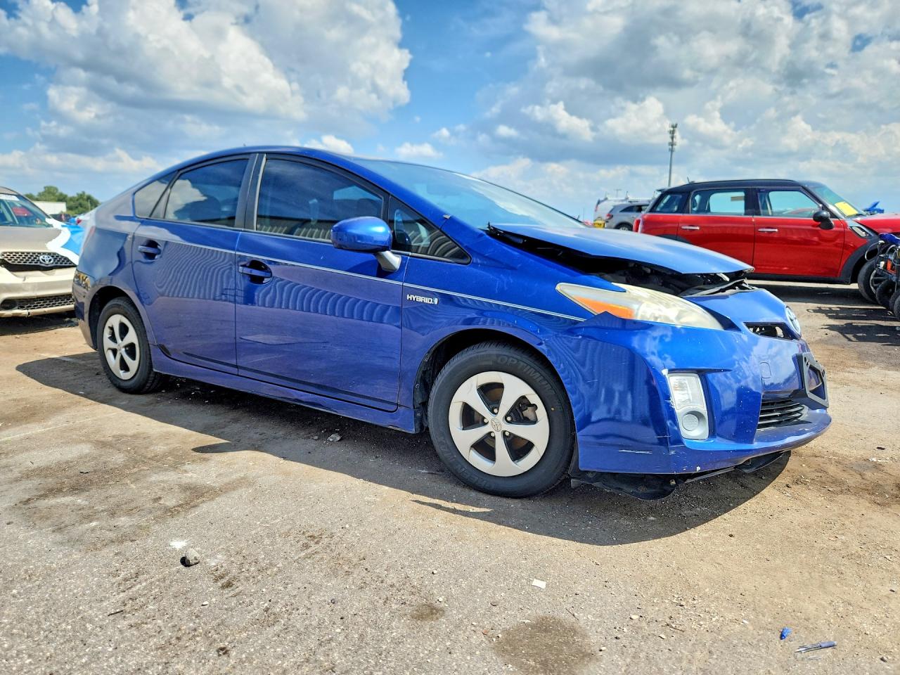 2011 Toyota Prius Two Blue vin: JTDKN3DU3B5340385
