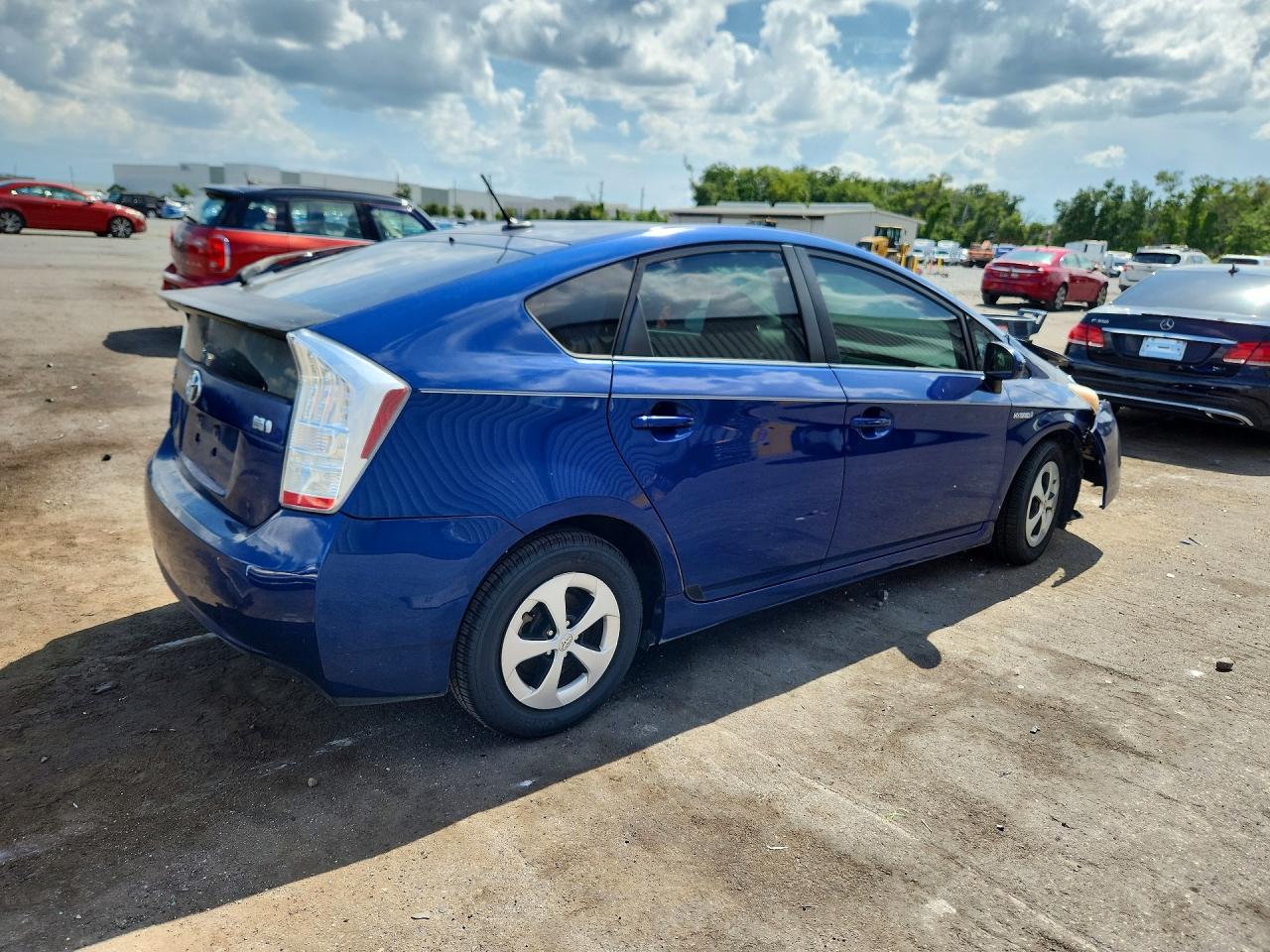 2011 Toyota Prius Two Blue vin: JTDKN3DU3B5340385