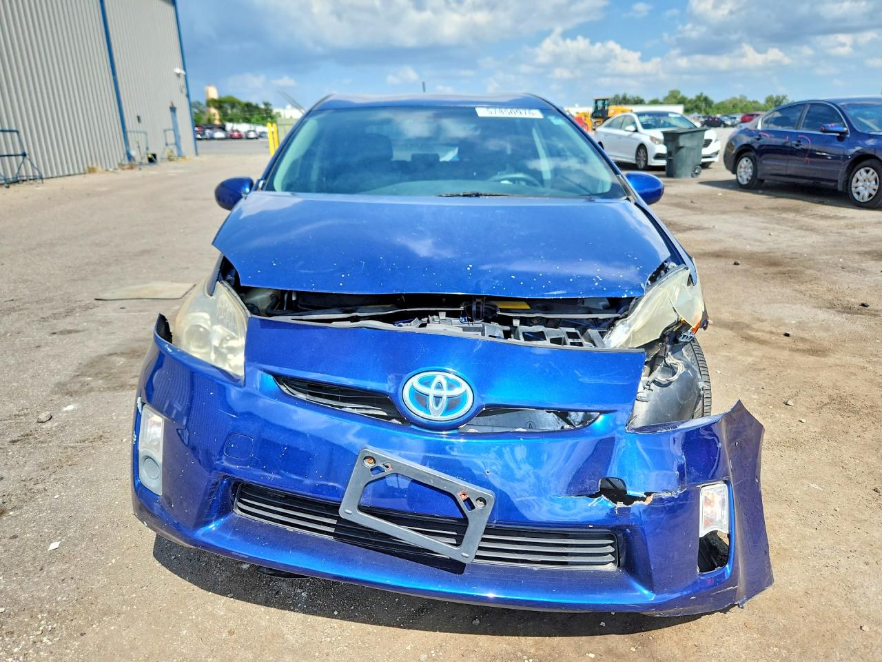 2011 Toyota Prius Two Blue vin: JTDKN3DU3B5340385