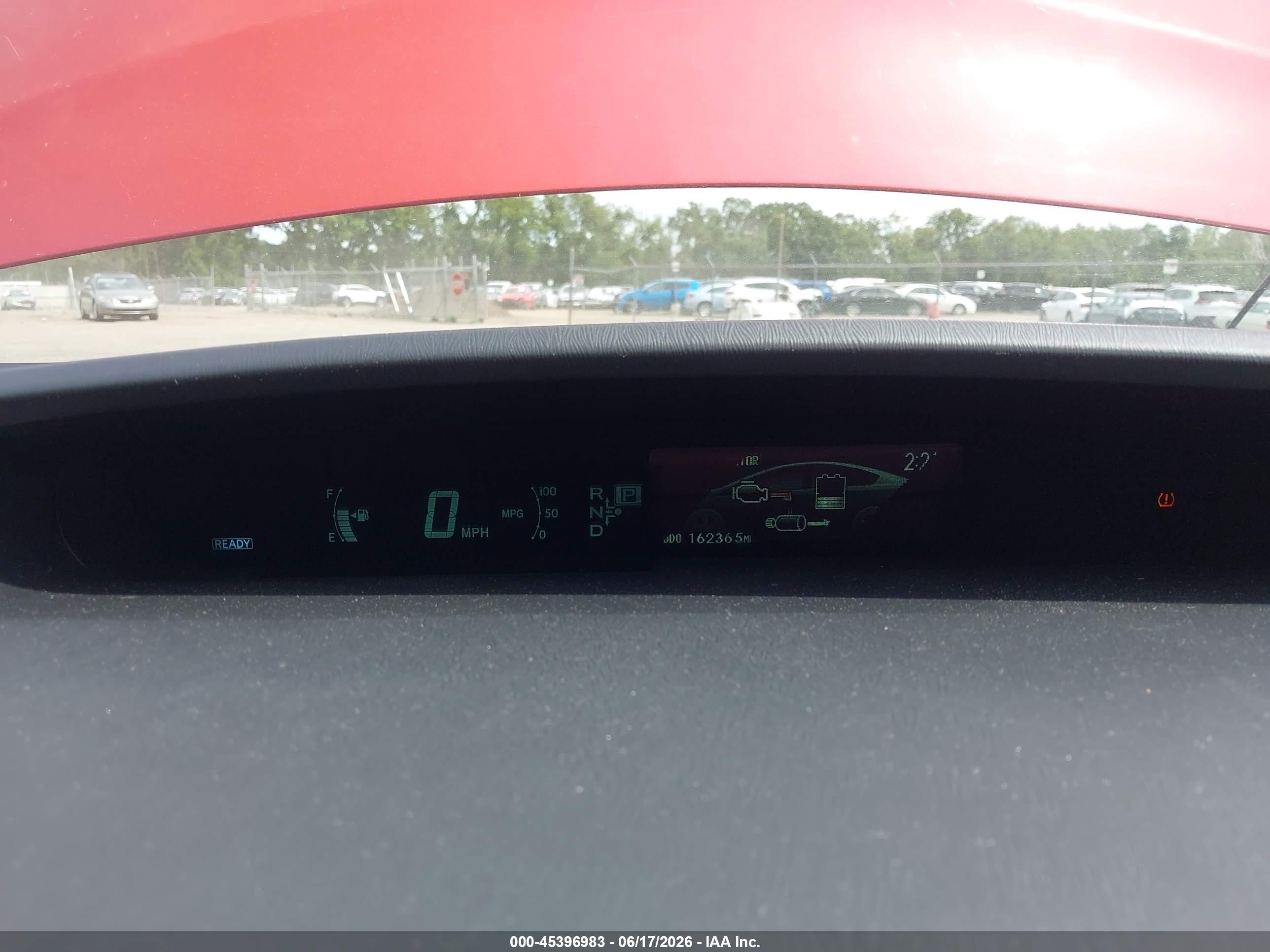 2012 Toyota Prius Four Red vin: JTDKN3DU3C0334634