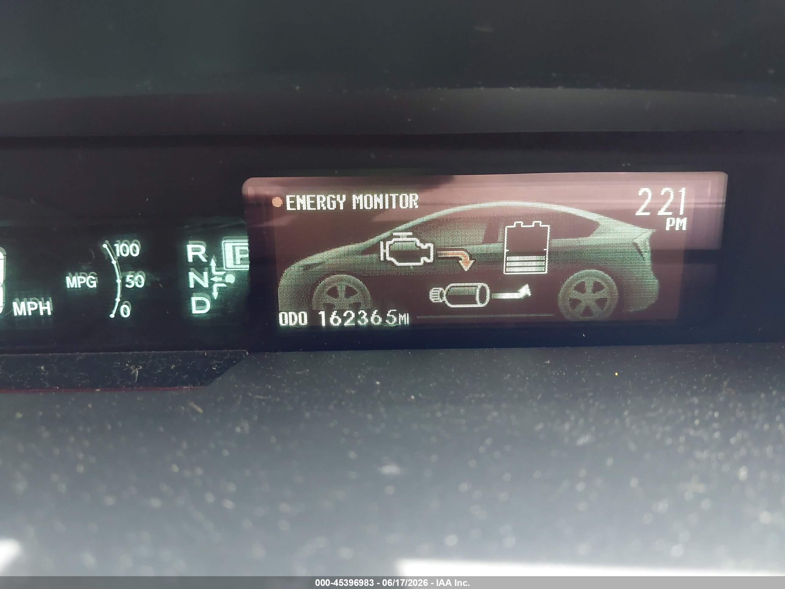 2012 Toyota Prius Four Red vin: JTDKN3DU3C0334634