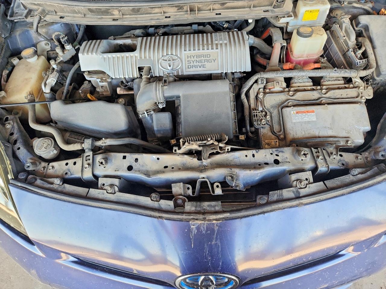 2012 Toyota Prius Two Blue vin: JTDKN3DU3C0336464